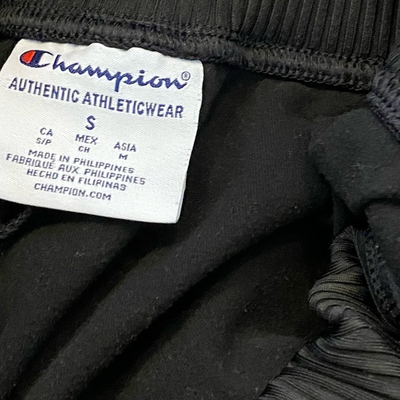 Champion Super soft touch fleece rib knit jogger wide waist band Sz Small - Picture 3 of 3